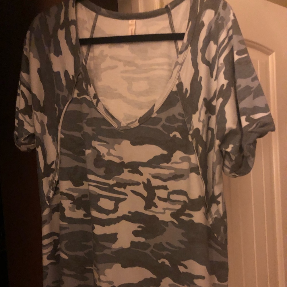 Camouflage top